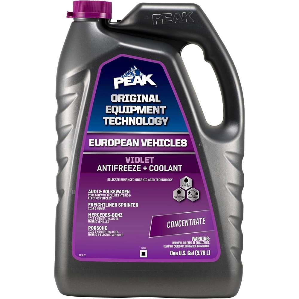 Охолоджуюча рідина PEAK AF OET EUROPEAN VIOLET EXP FS (CONCENTRATE ) 6/1/3,785 л.